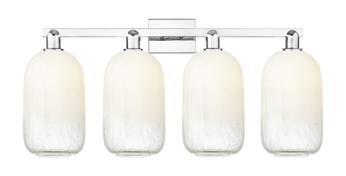 INNOVATIONS 716-4W-PC-G482-7OP Brookhaven Cloche 4-Light Bath Vanity Light Polished Chrome