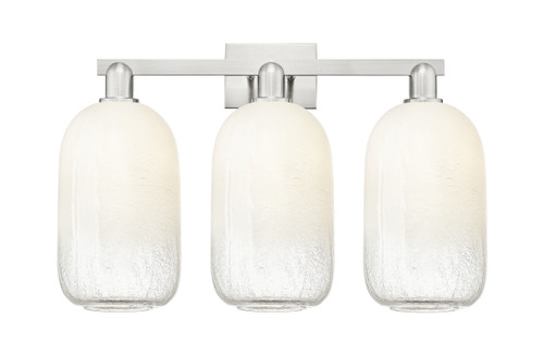 INNOVATIONS 716-3W-SN-G482-7OP Brookhaven Cloche 3-Light Bath Vanity Light Brushed Satin Nickel