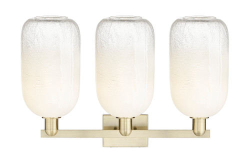 INNOVATIONS 716-3W-AB-G482-7OP Brookhaven Cloche 3-Light Bath Vanity Light Antique Brass
