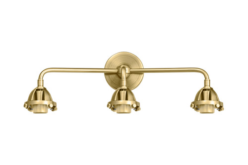 INNOVATIONS 288-3W-SG Nouveau 2 3-Light Bath Vanity Light Satin Gold