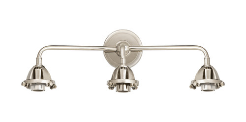 INNOVATIONS 288-3W-PN Nouveau 2 3-Light Bath Vanity Light Polished Nickel
