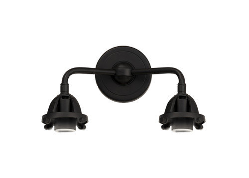 INNOVATIONS 288-2W-BK Nouveau 2 2-Light Bath Vanity Light Matte Black