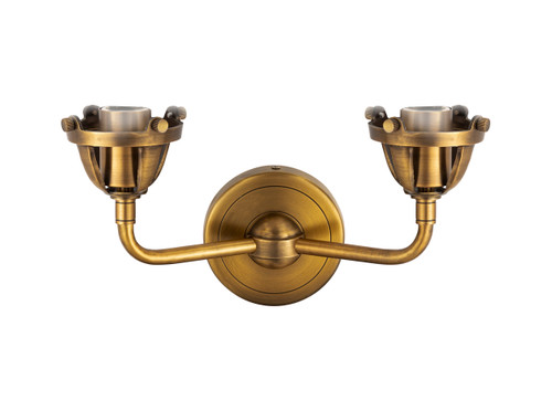 INNOVATIONS 288-2W-BB Nouveau 2 2-Light Bath Vanity Light Brushed Brass