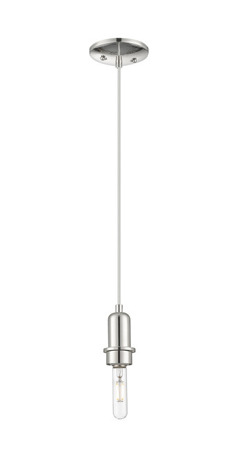 INNOVATIONS 716-1P-PN-NBD2-75-NAT Natural Ballston Dome 1-Light Mini Pendant Polished Nickel