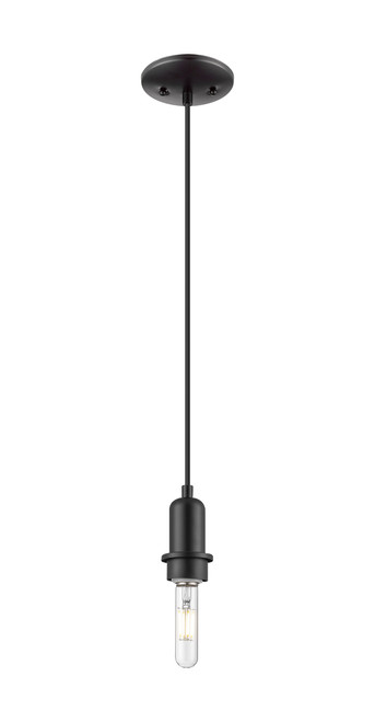INNOVATIONS 716-1P-BK-NBD2-12-NAT Natural Ballston Dome 1-Light Mini Pendant Matte Black