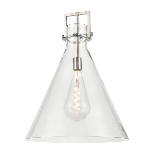 INNOVATIONS 411-1SL-CB-G411-18CL Newton Cone 1-Light Pendant Champagne Bronze