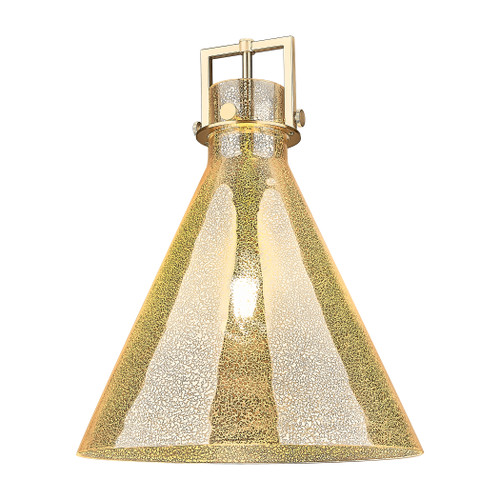 INNOVATIONS 411-1SL-PN-G411-16ME Newton Cone 1-Light Pendant Polished Nickel