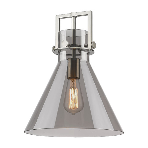 INNOVATIONS 410-1SM-CB-G411-12SM Newton Cone 1-Light Mini Pendant Champagne Bronze