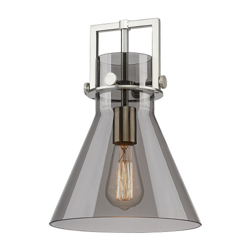 INNOVATIONS 411-1SM-CB-G411-10SM Newton Cone 1-Light Mini Pendant Champagne Bronze