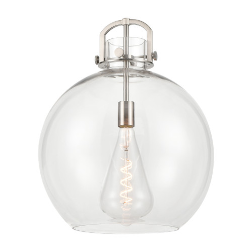 INNOVATIONS 411-1SL-CB-G410-16CL Newton Sphere 1-Light Pendant Champagne Bronze