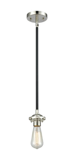 INNOVATIONS 284-1S-BPN-G208-8 Beacon 1-Light Mini Pendant Black Polished Nickel
