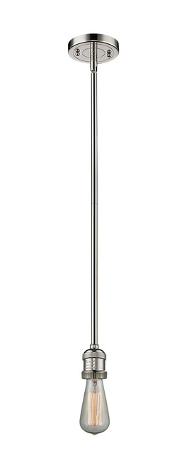 INNOVATIONS 201S-PN-G208-12 Beacon 1-Light Mini Pendant Polished Nickel