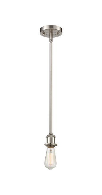INNOVATIONS 516-1S-SN-G128-6 Athens 1-Light Mini Pendant Brushed Satin Nickel