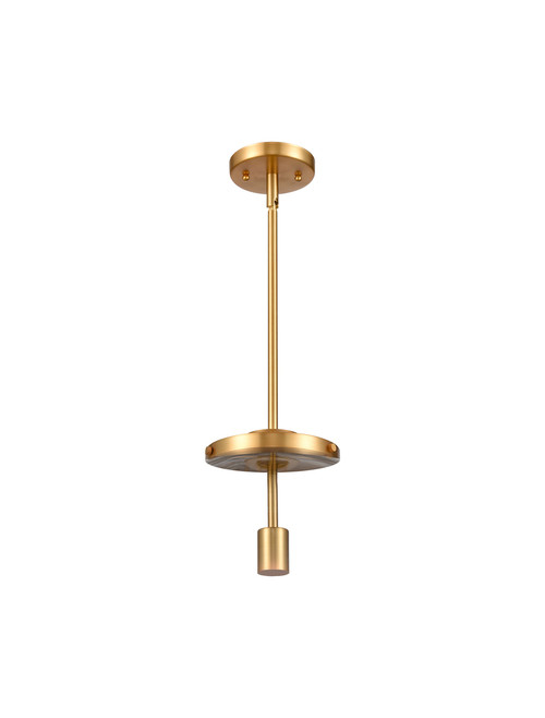 INNOVATIONS 221-1S-SG-G128-16 Athens 1-Light Pendant Satin Gold