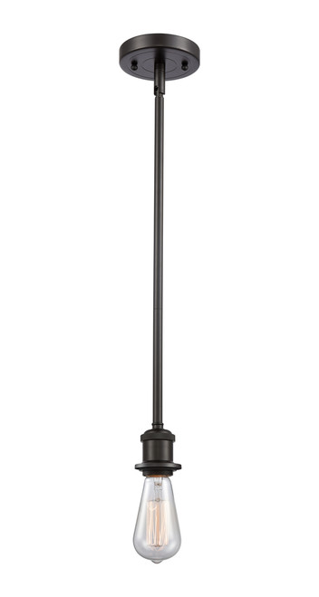 INNOVATIONS 516-1S-OB-G128-14 Athens 1-Light Pendant Oil Rubbed Bronze