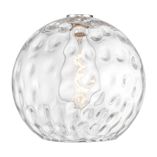 INNOVATIONS 113B-3P-BAB-G1215-12 Athens Water Glass 3-Light Multi Pendant Black Antique Brass