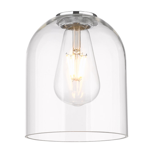 INNOVATIONS 113B-3P-PC-G558-6CL Bella 3-Light Multi Pendant Polished Chrome