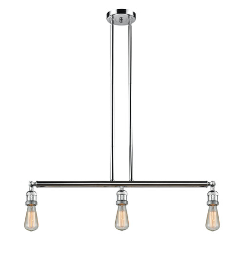 INNOVATIONS 213-PC-G208-10 Beacon 3-Light Island Light Polished Chrome
