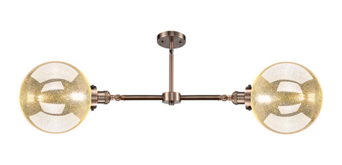 INNOVATIONS 209-AC-G208-10 Beacon 2-Light Island Light Antique Copper