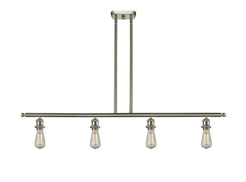 INNOVATIONS 516-4I-SN-G559-8SM Bridal Veil 4-Light Island Light Brushed Satin Nickel