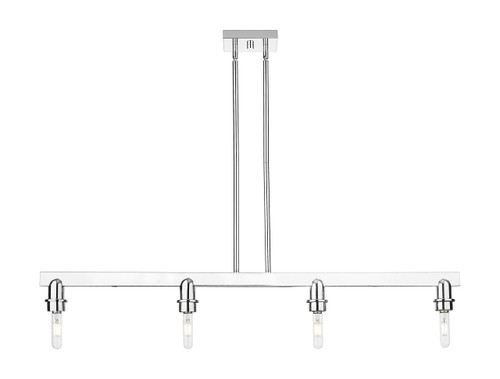 INNOVATIONS 716-4I-PC-G1213-6SM Athens Deco Swirl 4-Light Island Light Polished Chrome