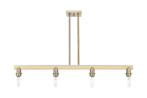 INNOVATIONS 716-4I-CB-G1213-6SM Athens Deco Swirl 4-Light Island Light Champagne Bronze