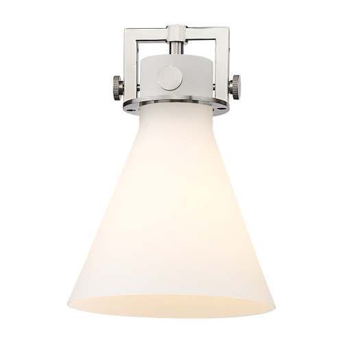 INNOVATIONS 410-6CR-CB-G411-7WH Newton Cone 6-Light Chandelier Champagne Bronze