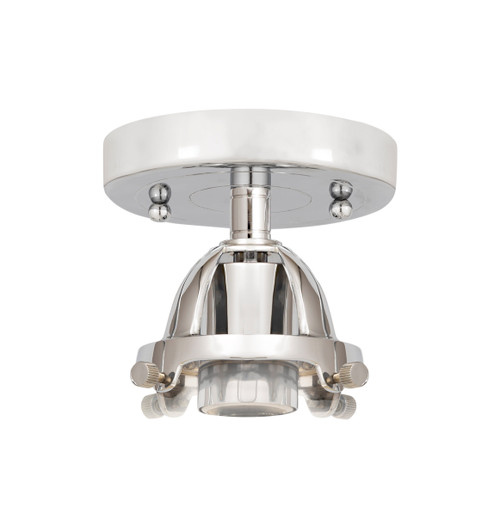 INNOVATIONS 288-1C-PC-G208-10 Beacon 1-Light Semi-Flush Mount Polished Chrome