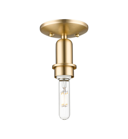 INNOVATIONS 716-1C-CB-G1213-6SM Athens Deco Swirl 1-Light Semi-Flush Mount Champagne Bronze
