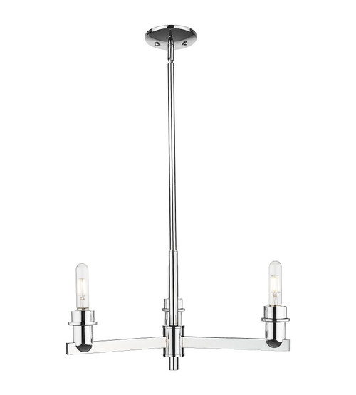 INNOVATIONS 716-3CR-PC-G483-8OP Brookhaven Globe 3-Light Flush Mount Polished Chrome