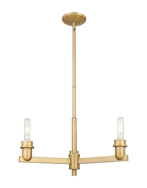 INNOVATIONS 716-3CR-BB-G1213-6SM Athens Deco Swirl 3-Light Flush Mount Brushed Brass