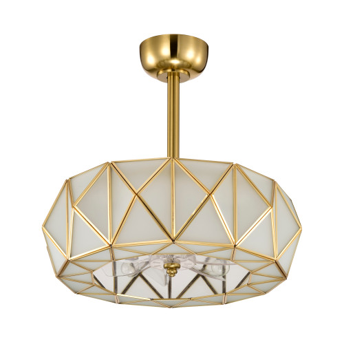 WAREHOUSE OF TIFFANY'S DW10W27BS Brunel 20.9 in. 6-Light Indoor Brass Finish Ceiling Fan with Light Kit WAREHOUSE OF TIFFANY'S DW10W27BS Brunel 20.9 in. 6-Light Indoor Brass Finish Ceiling Fan with Light Kit