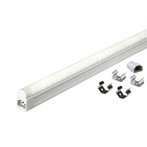 JESCO SG-LED-24/35-WH 24 Inch 7.8W LED Sleek Linkable Under Cabinet Light - 3500K /120V