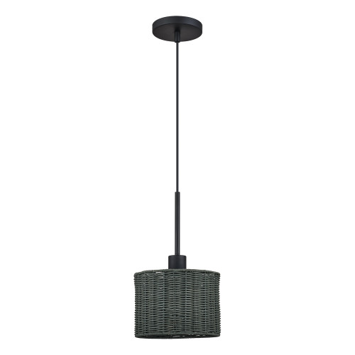 LIVEX LIGHTING 60112-04 1 Light Black Mini Pendant
