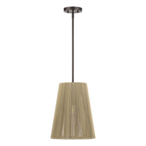 LIVEX LIGHTING 53159-92 1 Light English Bronze Pendant