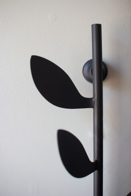 KALALOU CHW1562 IRON WALL COAT RACK - LEAVES