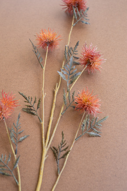 KALALOU CHAL1009 ARTIFICIAL FLOWER SPRAY - ORANGE