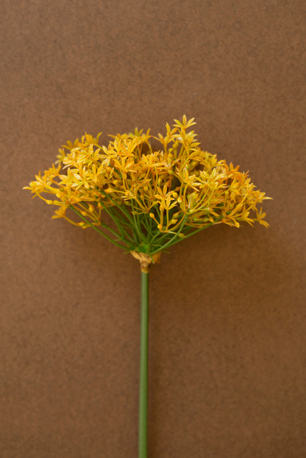 KALALOU CHAL1030 ARTIFICIAL YELLOW SCALLION FLOWER