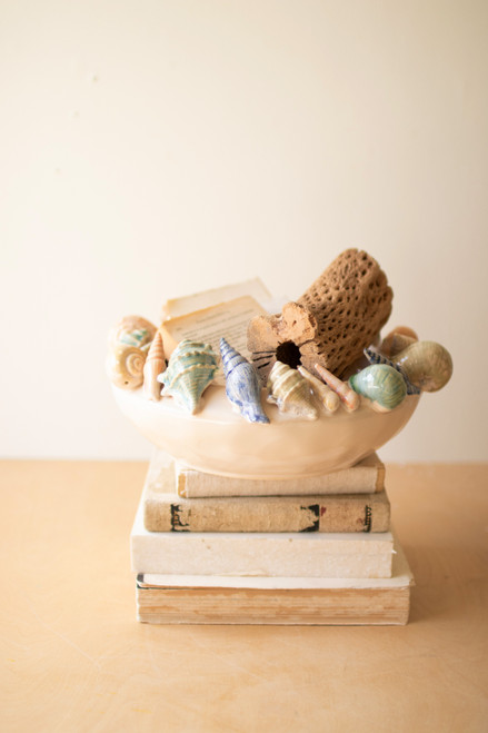 KALALOU CST1030 CERAMIC COASTAL BOWL