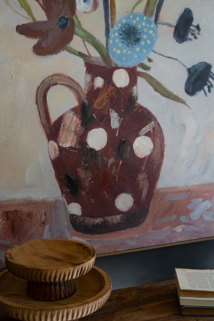 KALALOU CSUN1019 FRAMED STILL LIFE PAINTING