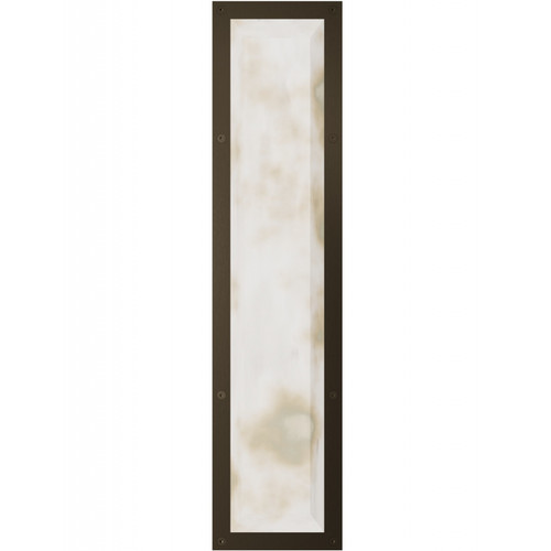 AVENUE LIGHTING HF2961-AB Sedona 30"H Alabaster 3-CCT LED Wall Sconce in Aged Brass
