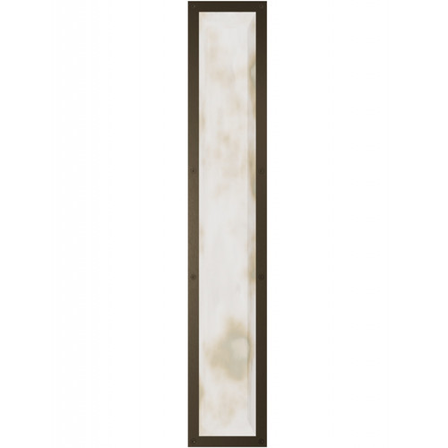 AVENUE LIGHTING HF2962-AB Sedona 36"H Alabaster 3-CCT LED Wall Sconce in Aged Brass