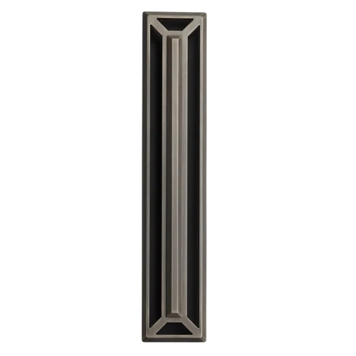 AVENUE LIGHTING AV10015-ABB Avenue Outdoor 26"H 3-CCT LED Wall Sconce in Black/Bronze Grid Cover