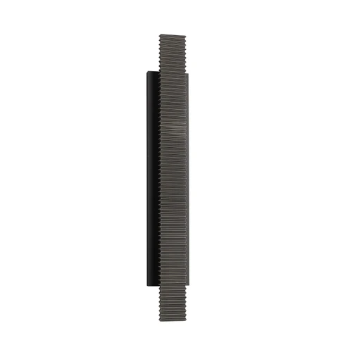 AVENUE LIGHTING AV10035-DBZ Avenue Outdoor 31"H Ridges 3-CCT LED Wall Sconce in Dark Bronze