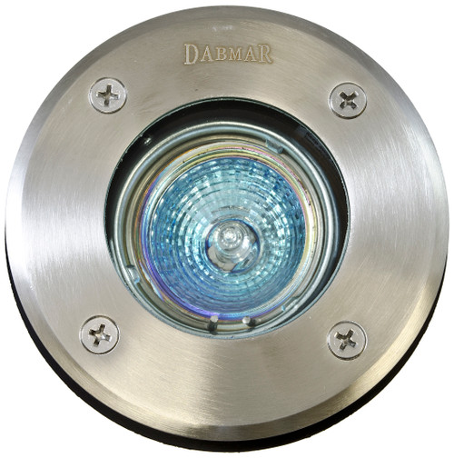 DABMAR LIGHTING LV314-SS Stainless Steel In-Ground Well Light with Adjustable Lamp, Stainless Steel DABMAR LIGHTING LV314-SS Stainless Steel In-Ground Well Light with Adjustable Lamp, Stainless Steel