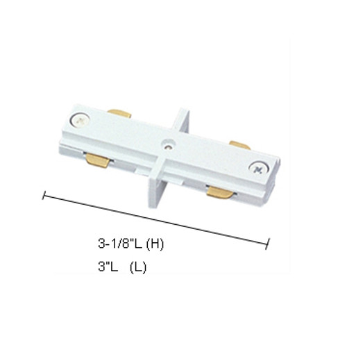 JESCO Lighting HIJS H-System Mini I-Connector, Silver