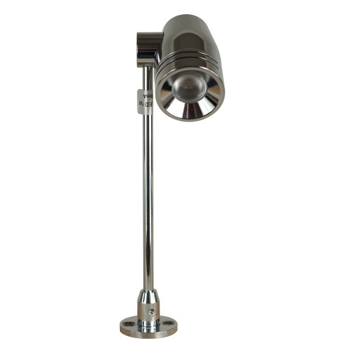 JESCO Lighting SP201LEDS0650CH 1.2W SP 201 - TITO - Adjustable LED Spot with Straight Stem , 5000K, Chrome