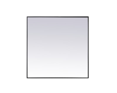 Metal Frame Square Mirror - 42