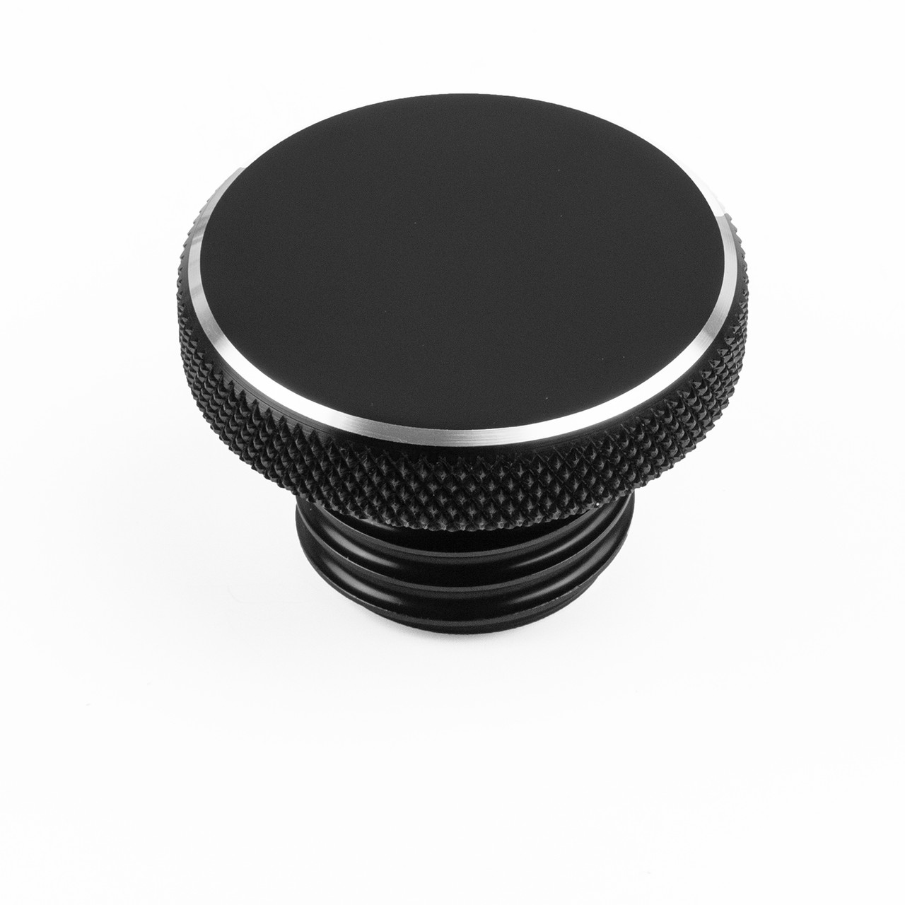 Gas Cap - Billet Aluminum - Black