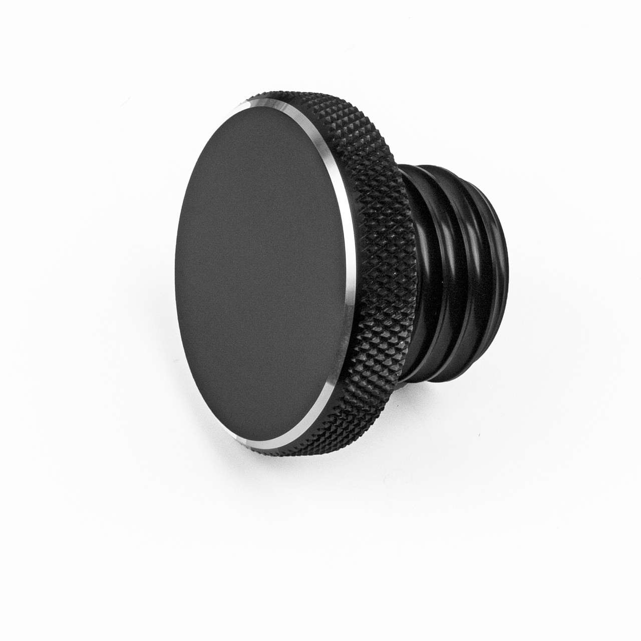 Gas Cap - Billet Aluminum - Black